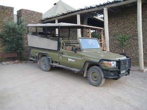 Sanbona Safari Truck